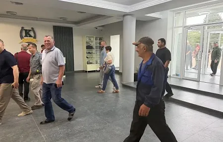 Сегодня в Кировском конном заводе состоялось